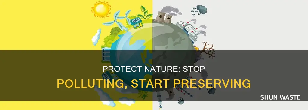 do not pollute nature