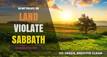Keep the Sabbath, Keep the Land Clean