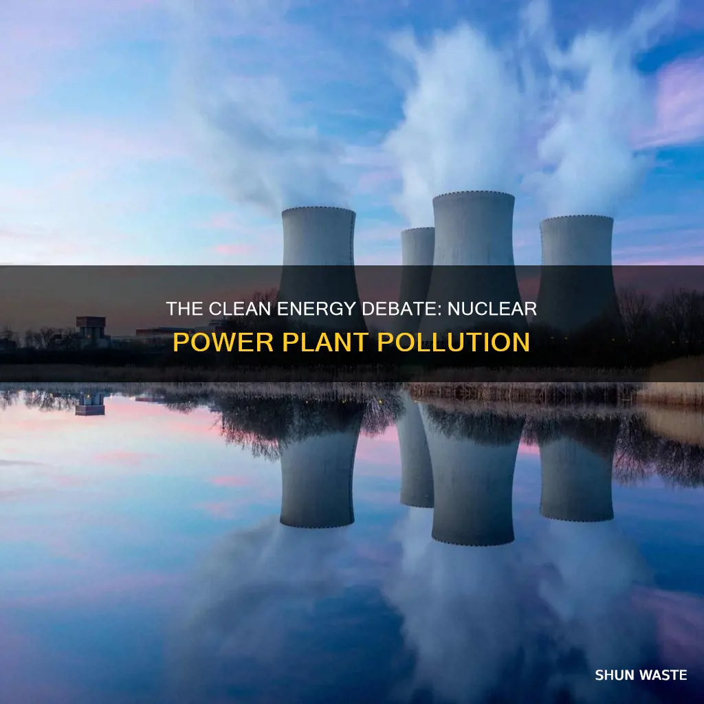 do nuclear power plants pollute locally