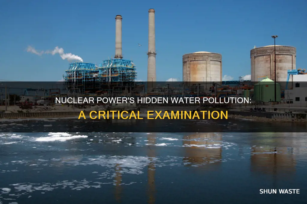 do nuclear power plants pollute water