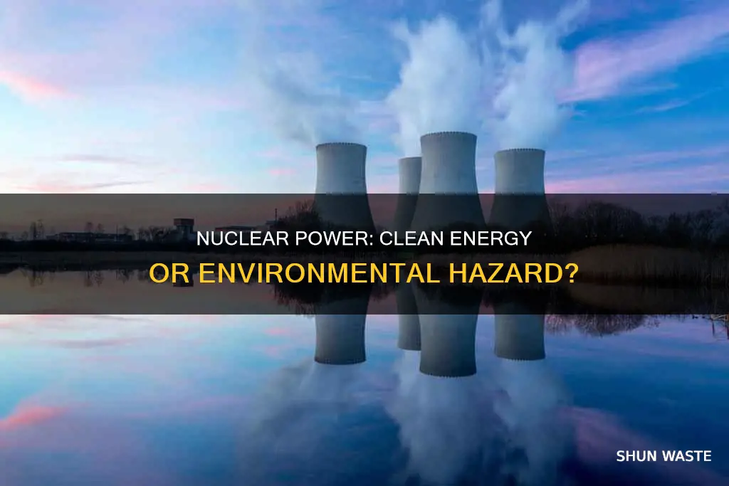 do nuclear reactors cause pollution