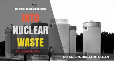 Nuclear Weapons' Aftermath: Do They Become Hazardous Nuclear Waste?