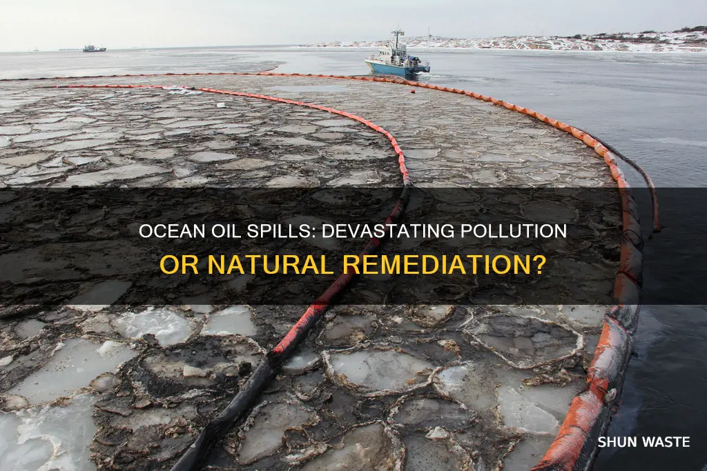 do oil spills in the ocean are pollution