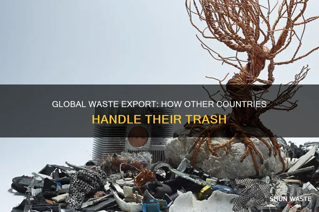 do other people waste produced in other countries