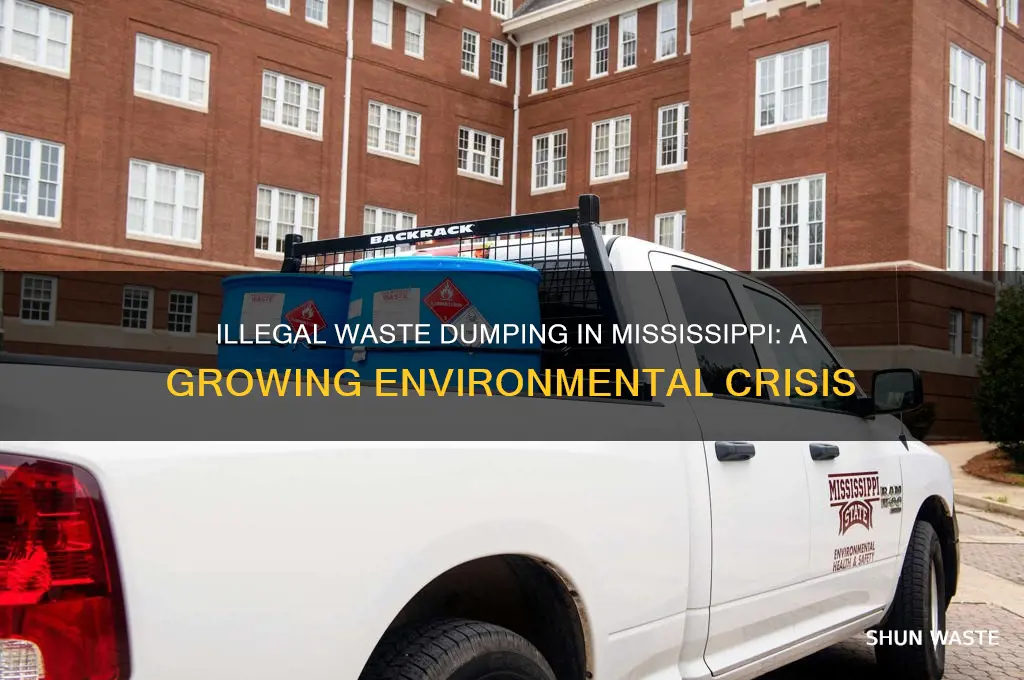 do people dump illegal waste in missipii