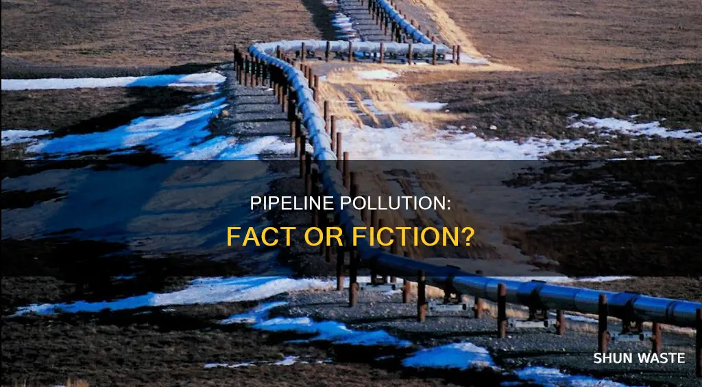 do pipelines cause pollution