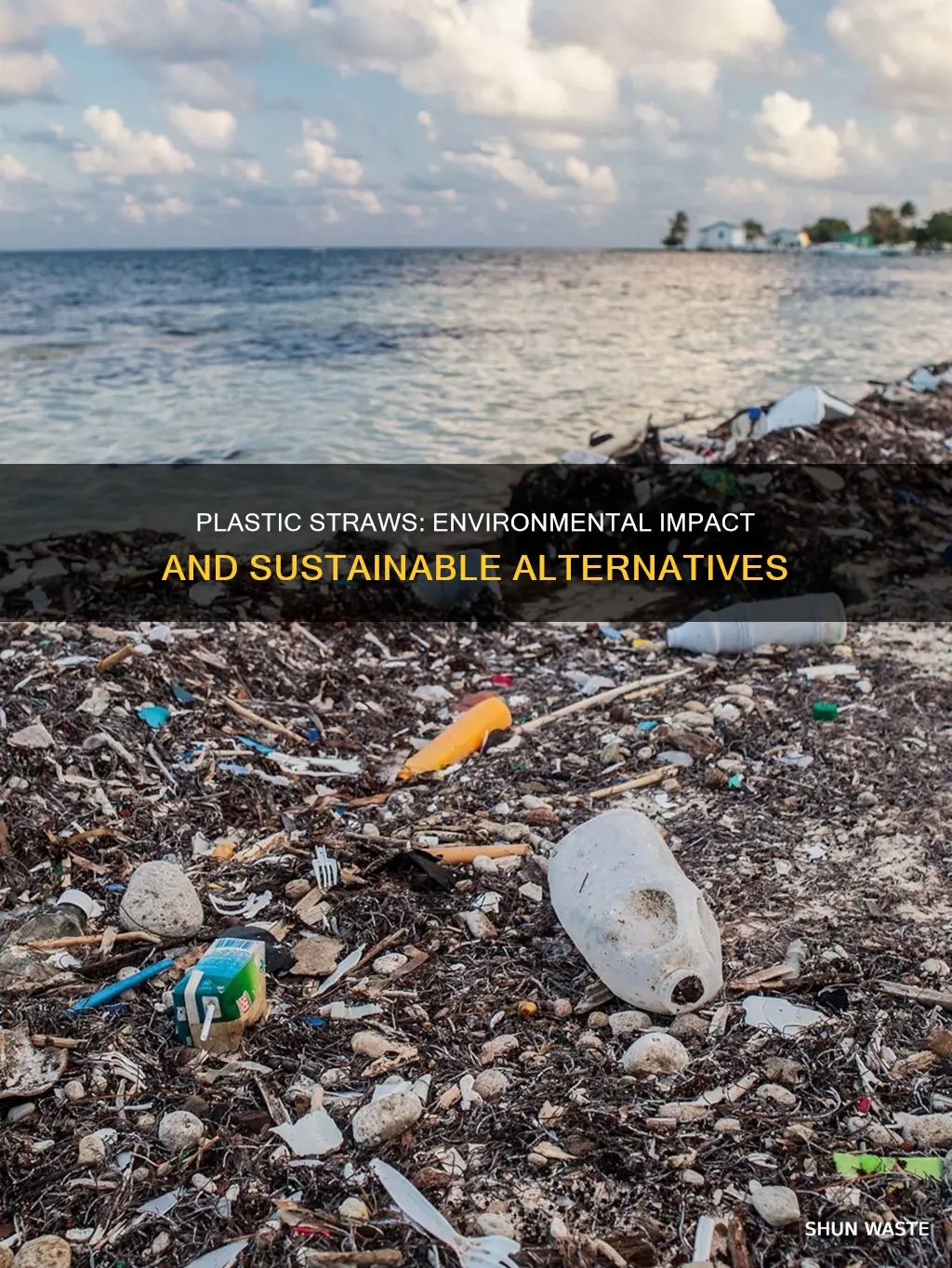 do plastic straws cause pollution