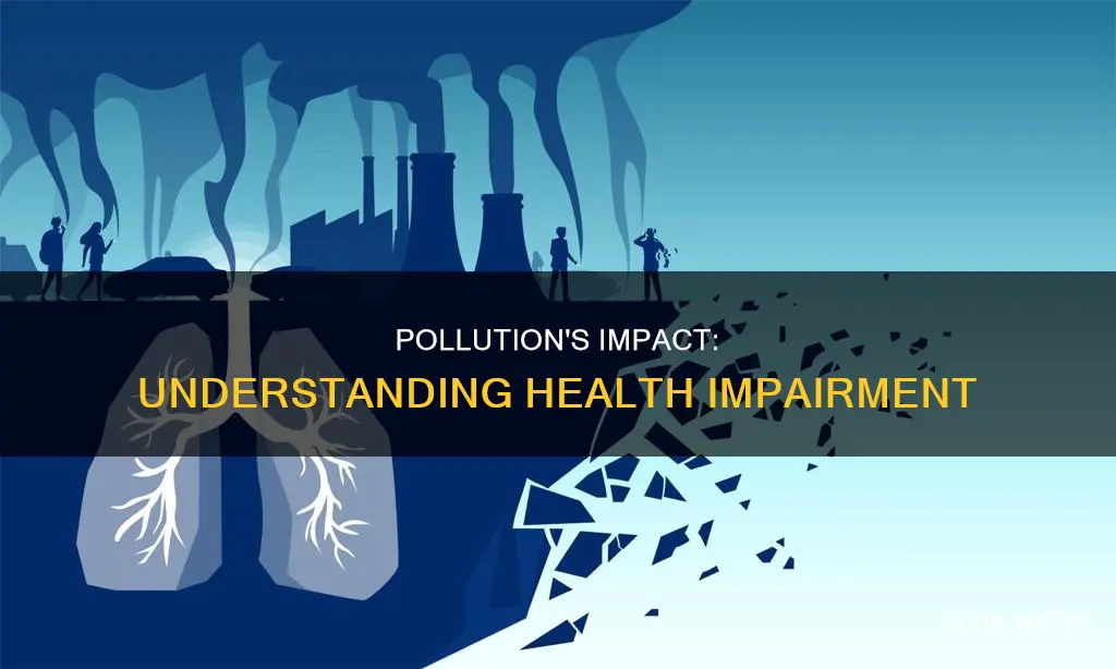 do pollutants impair health
