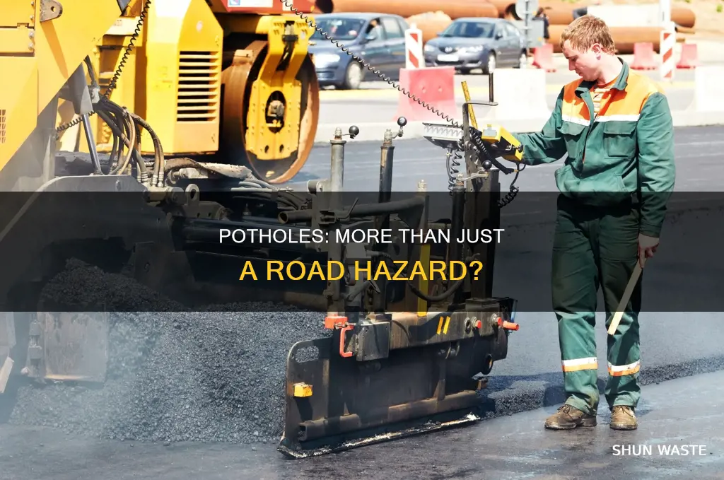 do potholes cause pollution