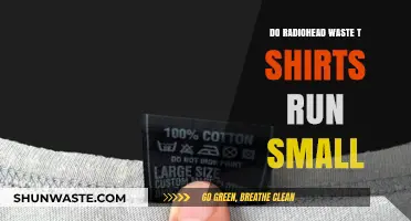 Radiohead Waste T-Shirts: Do They Run Small? Sizing Guide