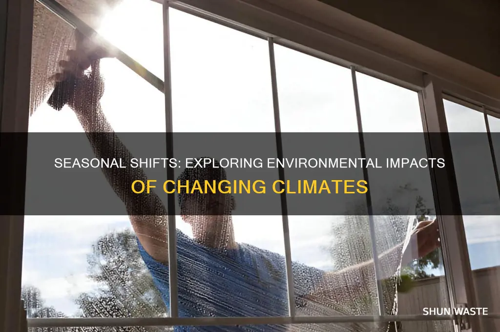 do season changes impact the environment