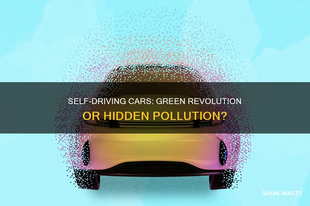 do self driving cars cause pollution