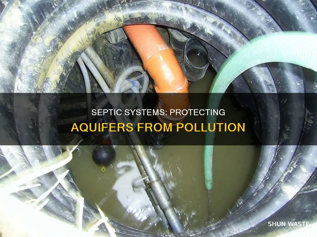 do septic systems pollute aquafiers