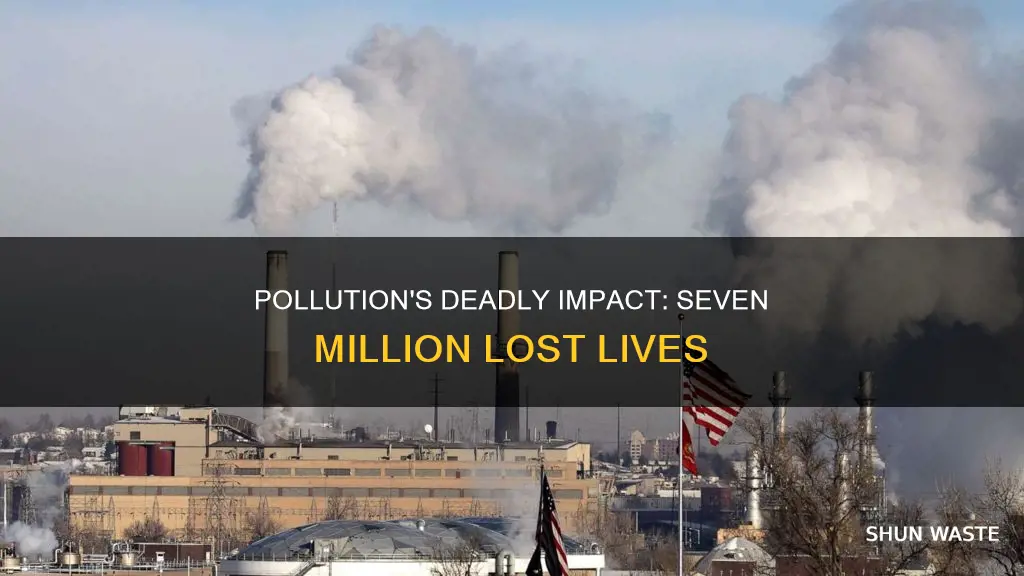 do seven million people die from pollution related