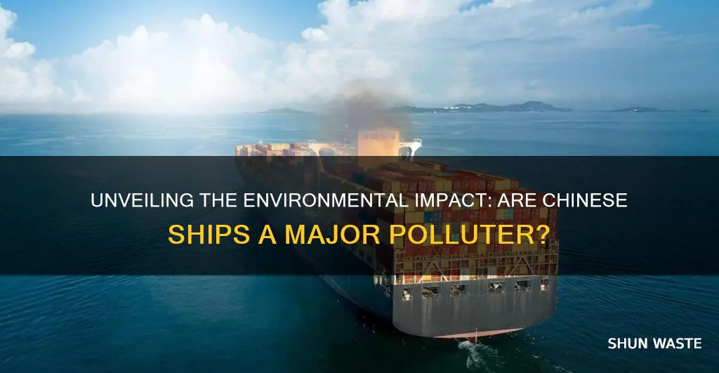 do ships from china cause 8 of the worlds pollution