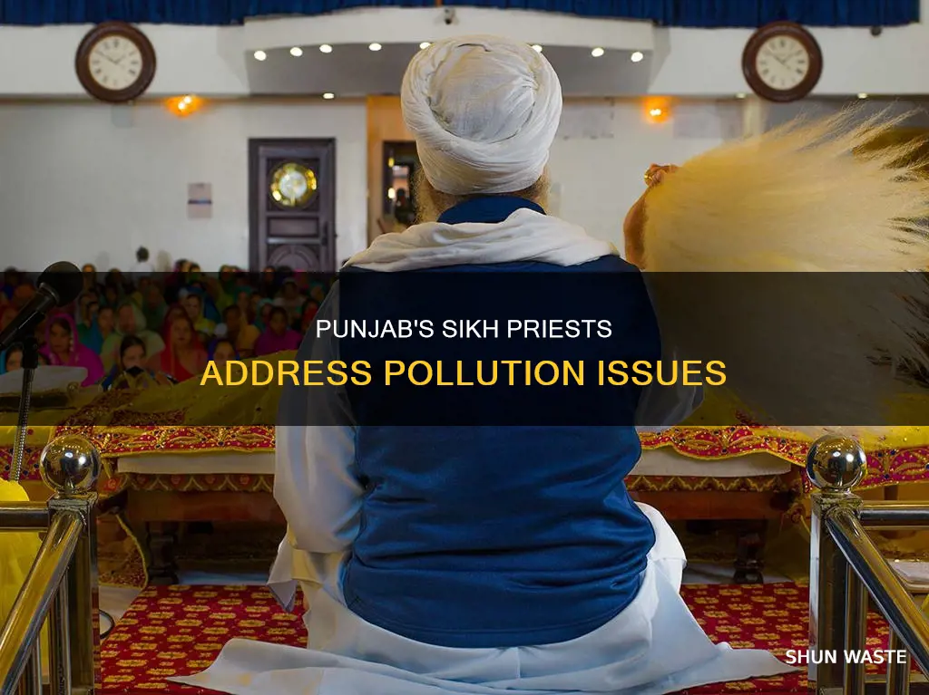 do sikh priests in punjab speak about pollution