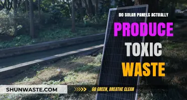 Solar Panels and Toxic Waste: Uncovering the Environmental Impact