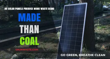 Solar Panels vs. Coal: Which Generates More Waste in Production?
