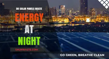 Do Solar Panels Waste Energy at Night? The Truth Revealed