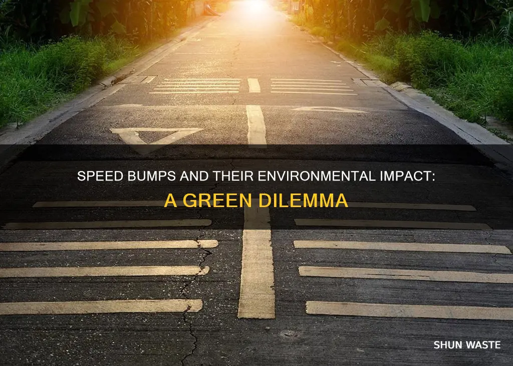 do speed bumps cause pollution