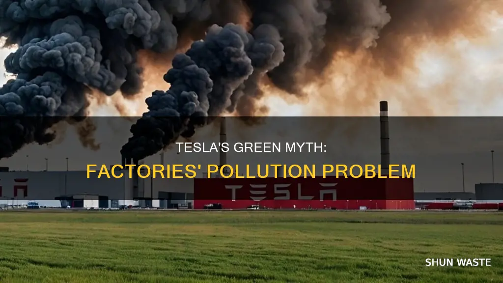 do tesla factories pollute