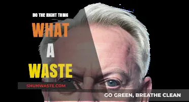 Do the Right Thing: Is It Worth It or Just Waste?
