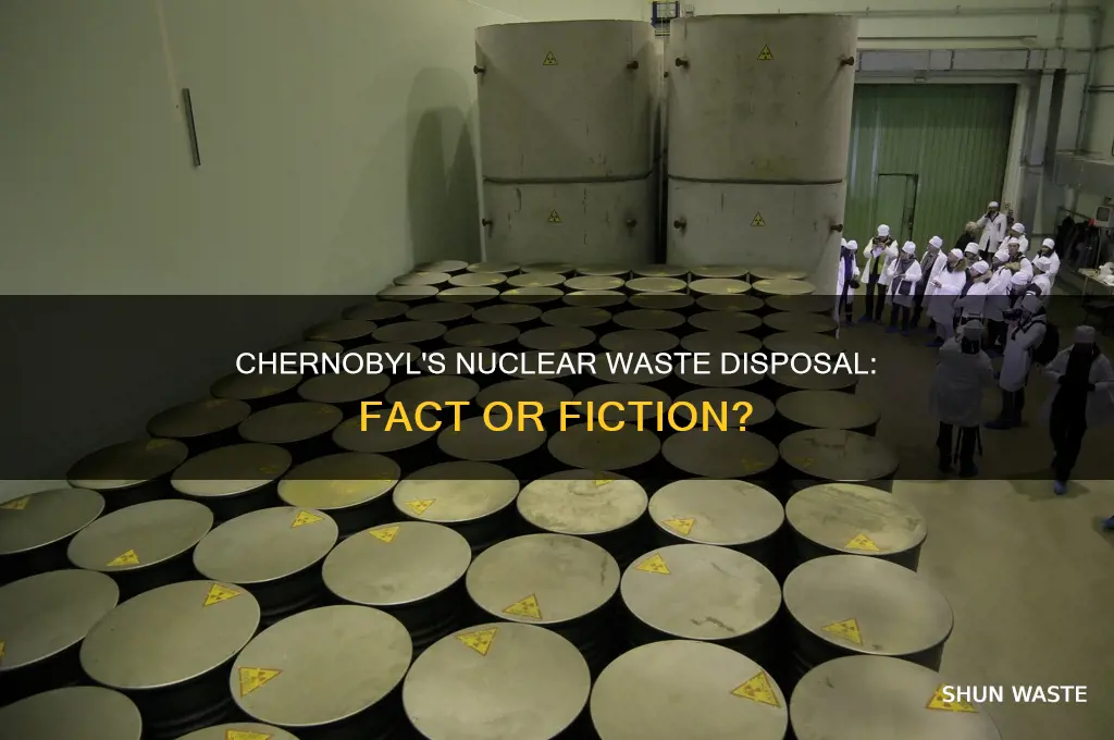 do they dump nuclear waste in chernobyl
