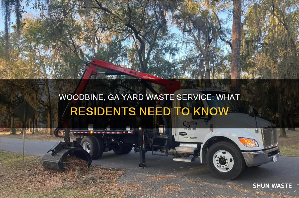 do they have yard waste service in woodbine ga