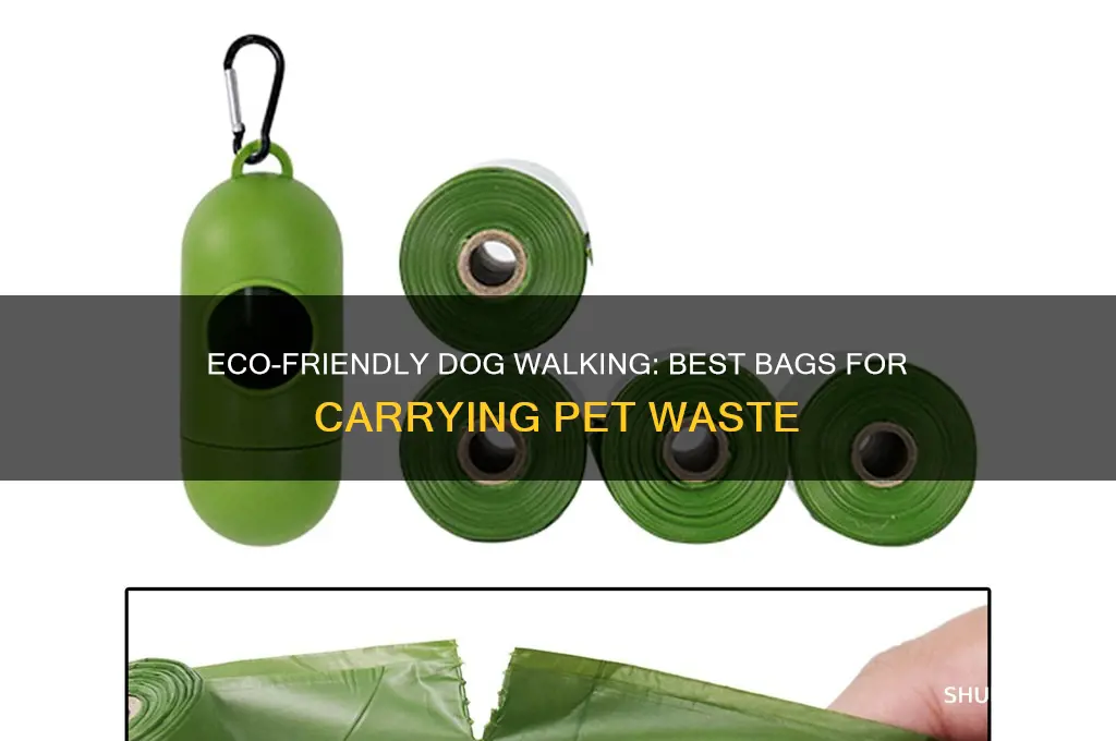 do they make bags to carry dog waste while walking