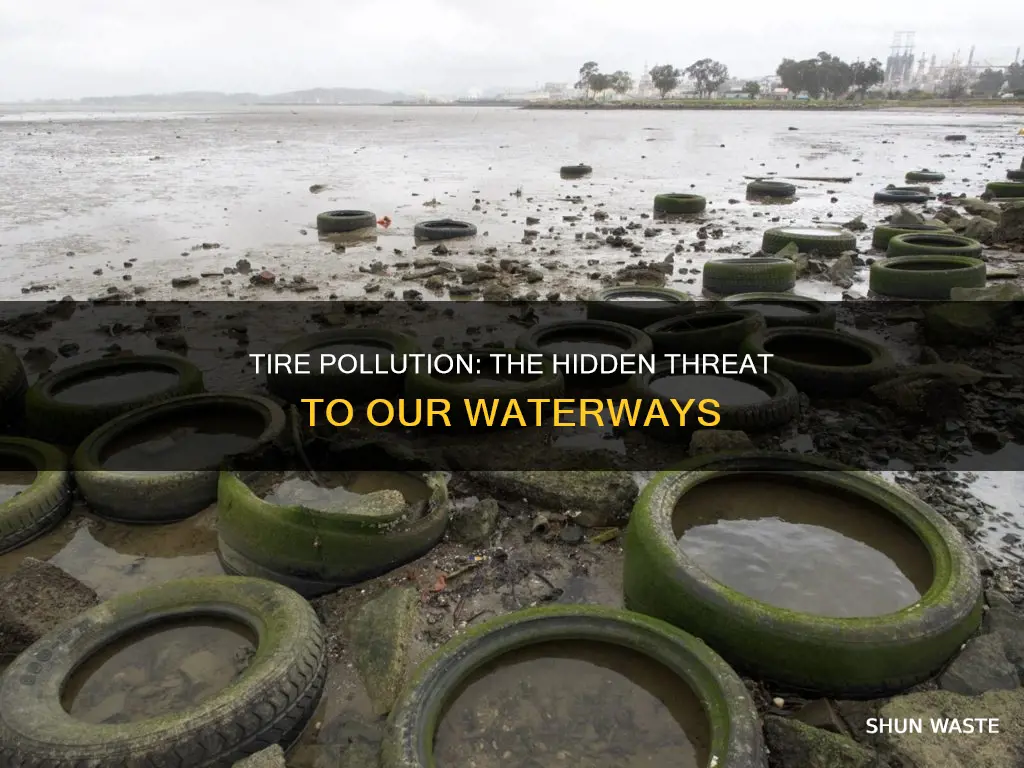 do tires pollute water