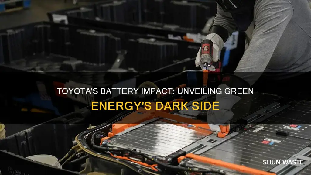 do toyota batteryies cause pollution