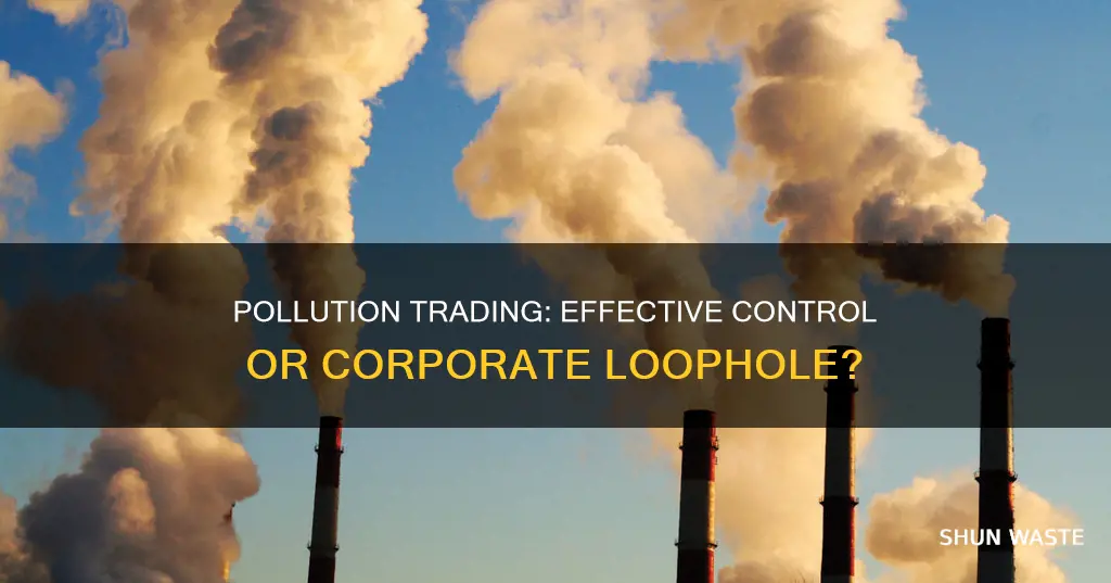 do tradable pollution allowances help control pollution emissions