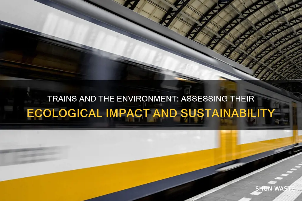 do trains negatively impact the environment