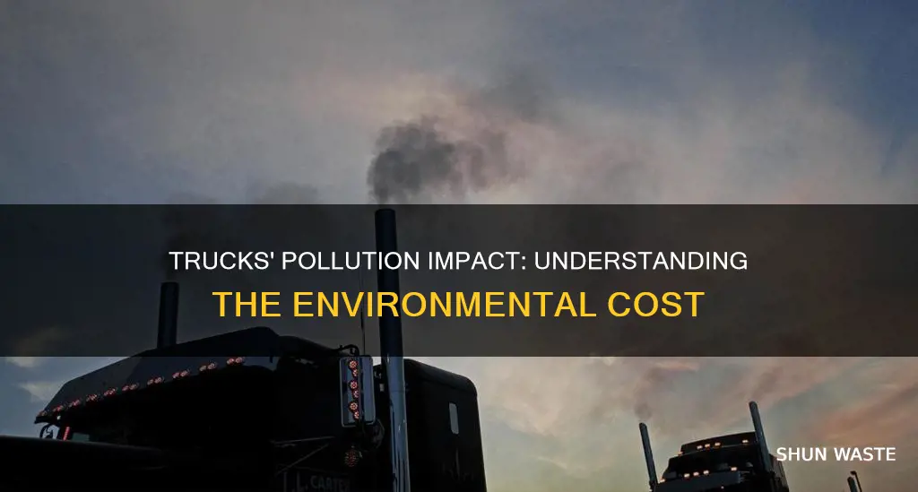 do trucks produce more pollution