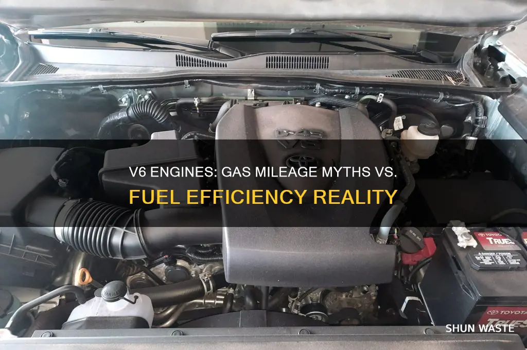 do v6 waste a lot of gas