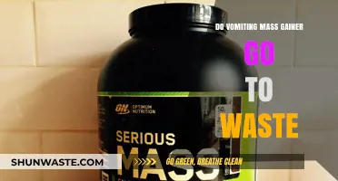 Does Vomiting Mass Gainer Waste Your Gains and Supplements?
