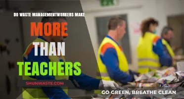 Waste Management vs. Teaching: Comparing Salaries and Career Prospects