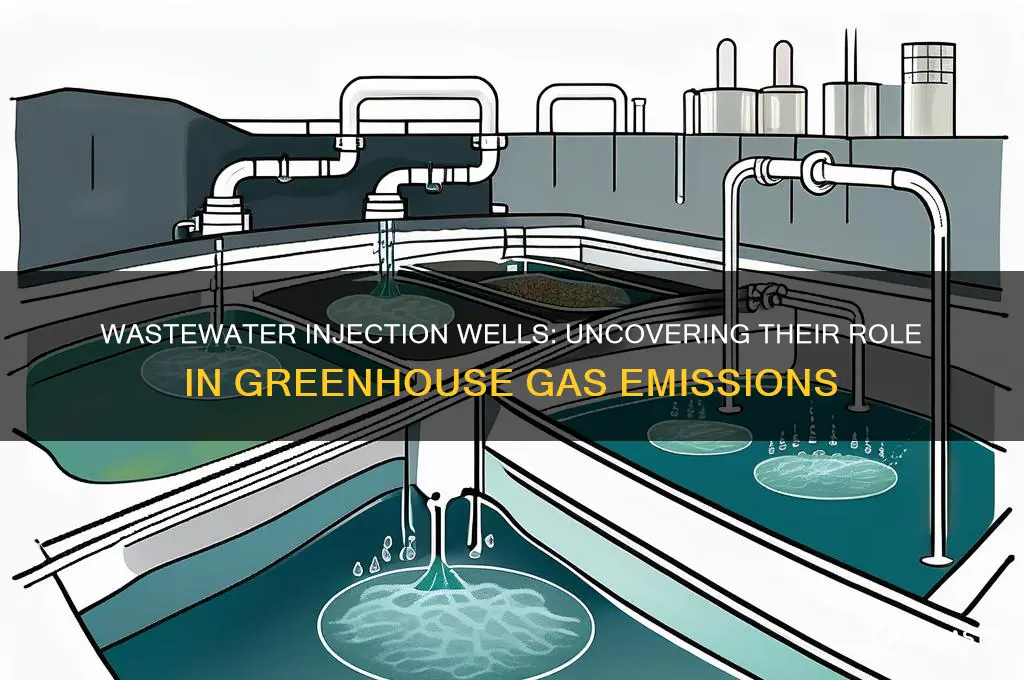 do waste water injection wells produce greenhouse gas emissions