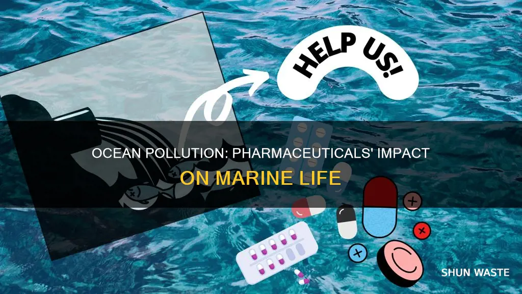 do we find pharmacuticals in the ocean pollution