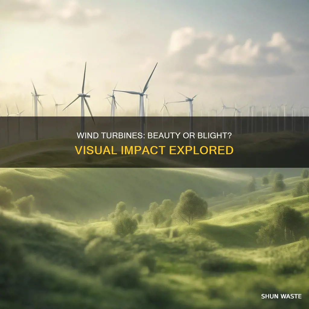 do wind turbines cause visual pollution