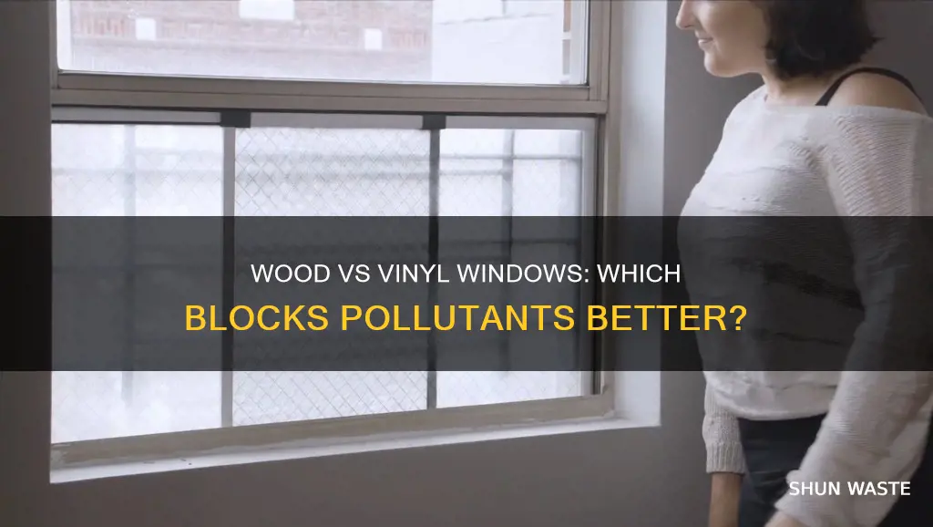 do wood frame or vinyl windows keep out more pollutants