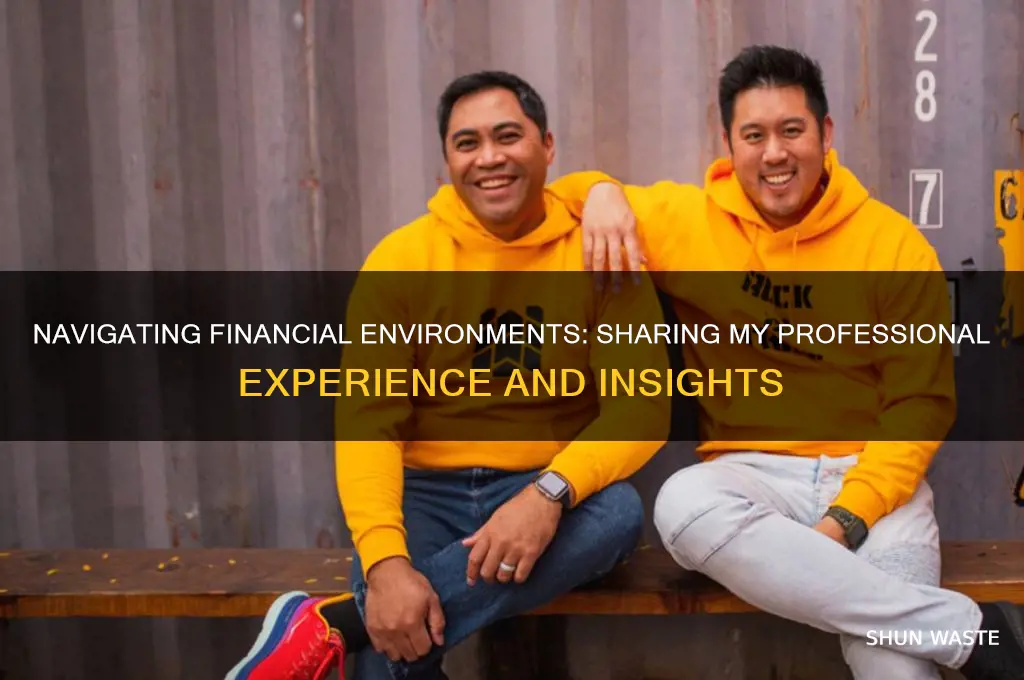 do you have any experience working in a financial environment
