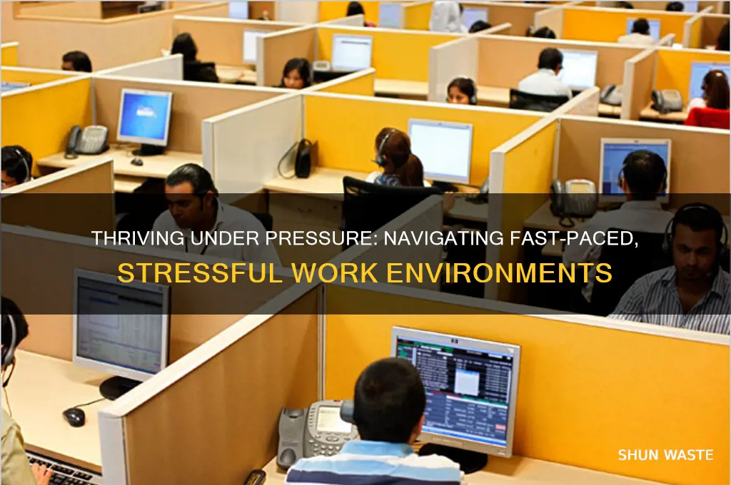 do you have experience working in a fast-paced stressful environment