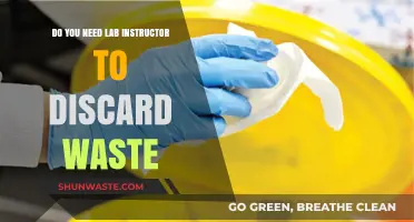 Lab Waste Disposal: Do You Need an Instructor's Help?