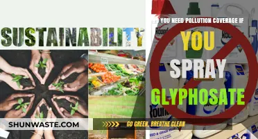Spraying Glyphosate? Pollution Coverage: A Necessary Precaution