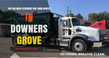 Downers Grove Yard Waste Stickers: Are They Required for Pickup?