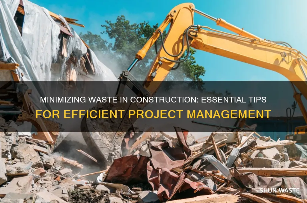 do you need to allow for waste on construction