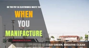 Manufacturing in California: Understanding Your Electronics Waste Tax Obligations