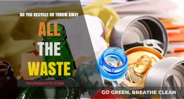 Recycling vs. Trashing: Which Waste Disposal Method Do You Choose?
