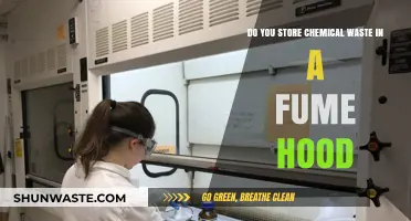 Storing Chemical Waste in Fume Hoods: Safe Practices and Risks